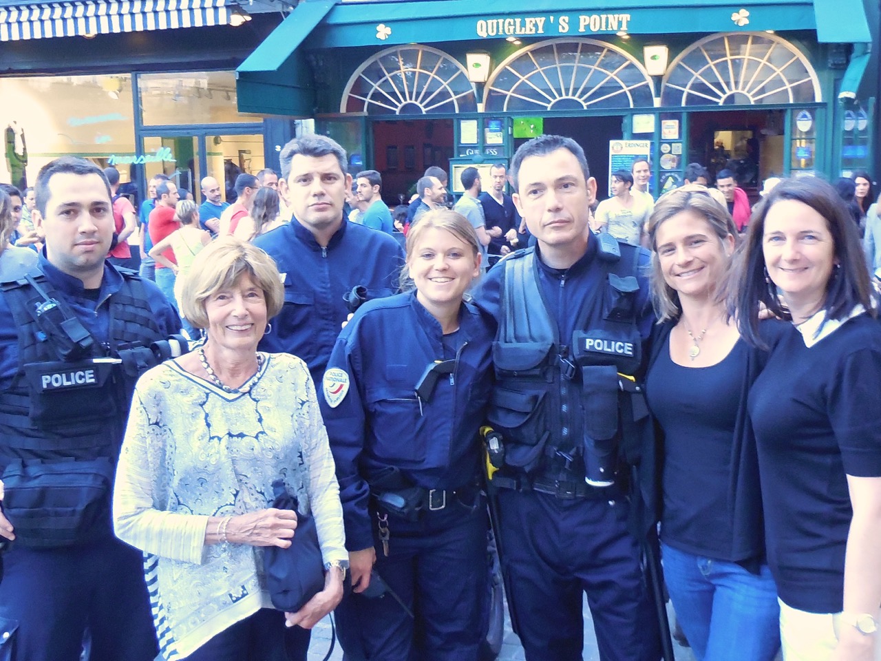 Police Paris pompiers