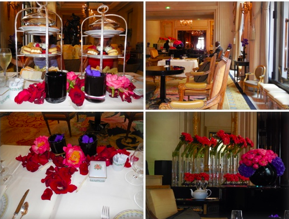 Divine tea, lovely room, elegant table, fresh flowers made our celebration perfect!