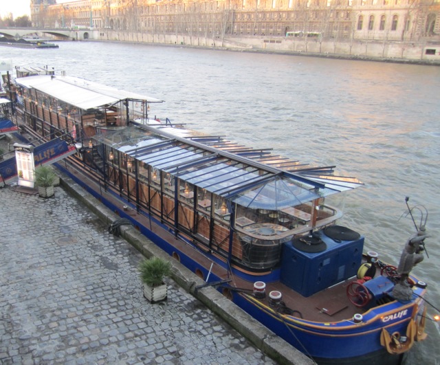 Glass enclosed boats help you see the city without getting wet