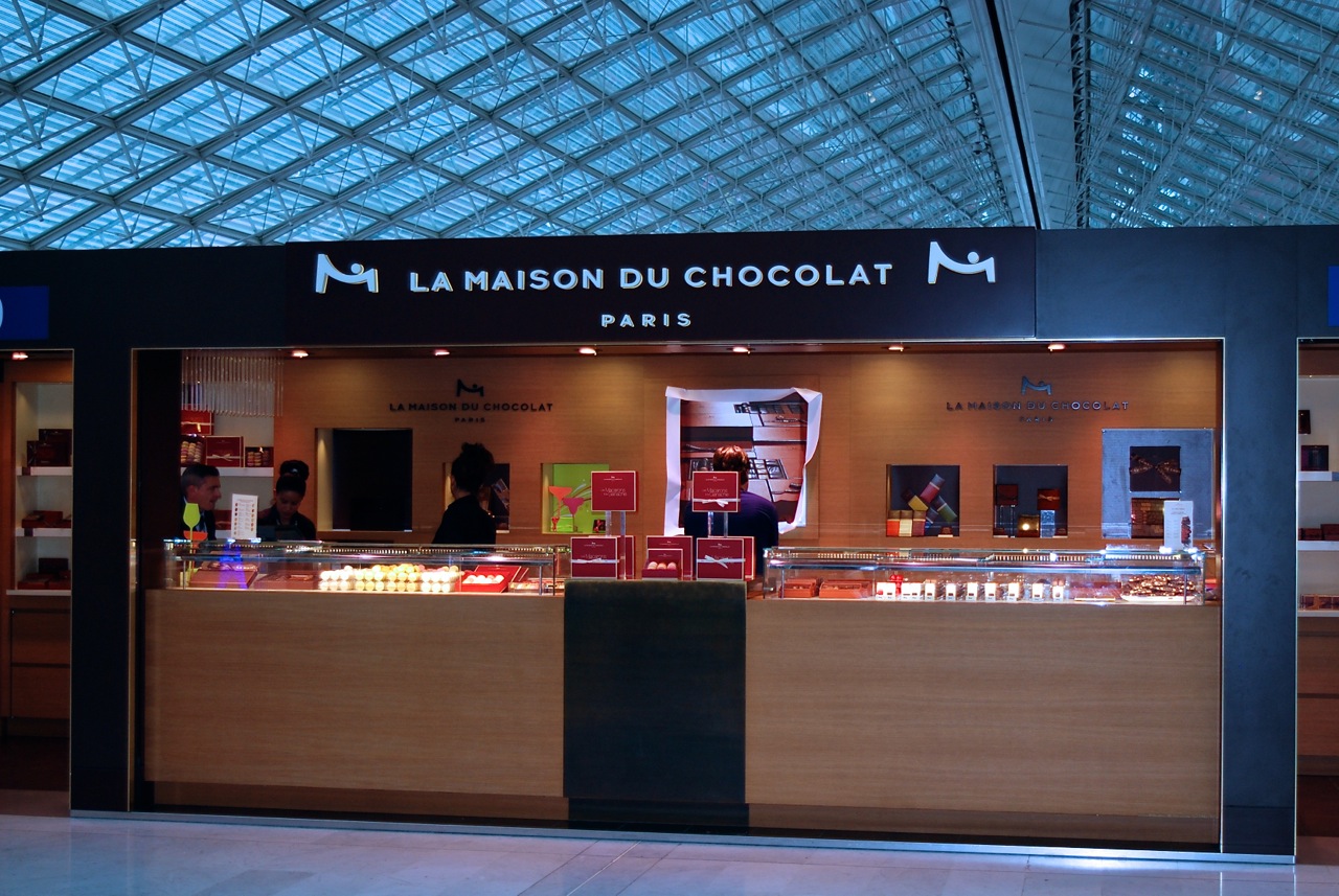 cdg shopping la maison du chocolat